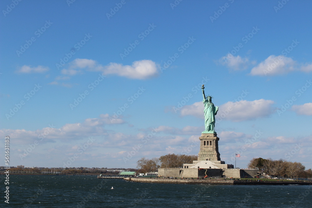 Fototapeta premium Statue of Liberty in the Liberty Island