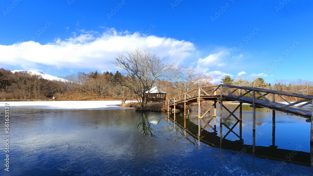 軽井沢塩沢湖（冬期）14