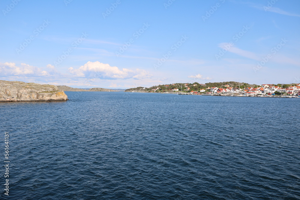 Landscape of Styrsö island in Gothenburg, Sweden