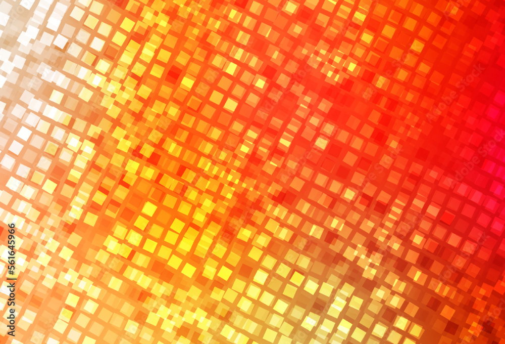 Light Red, Yellow vector layout with lines, rectangles. Light Red, Yellow vector layout with lines, rectangles.