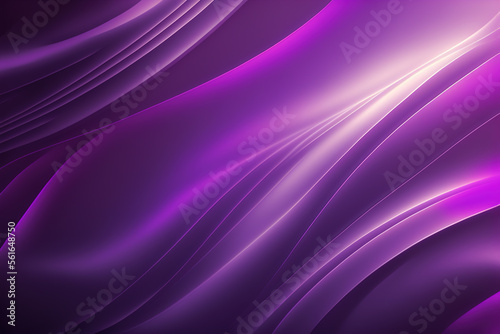Purple Gradient background of flowing lines Generative AI