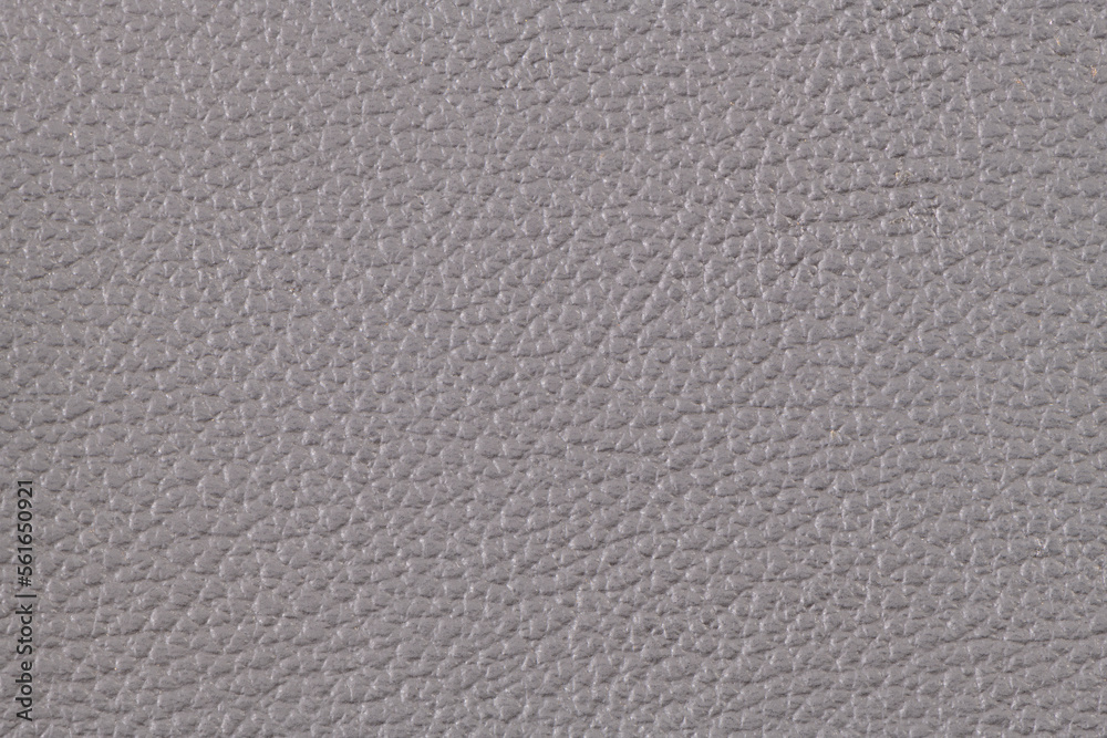 Grey leather texture closeup
