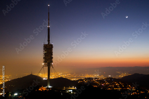 Collserola Comunication Tower in Barcelona photo