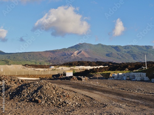 Vulkanische Landschaft auf La Palma