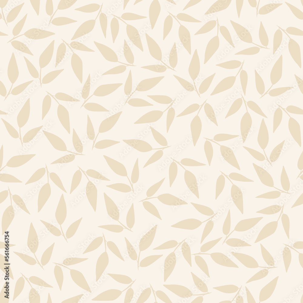 Leaves and branches repeat pattern. Floral pattern design. Botanical tile. Good for prints, wrappings, textiles and fabrics. Leaves and branches repeat pattern. Floral pattern design. Botanical tile. Good for prints, wrappings, textiles and fabrics.