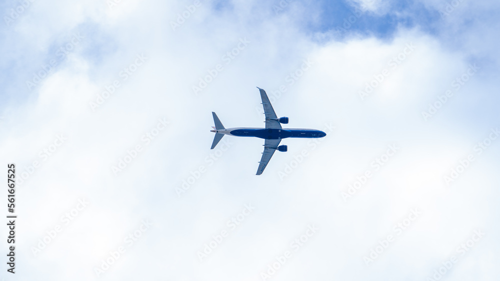 airplane in the sky airplane in the sky