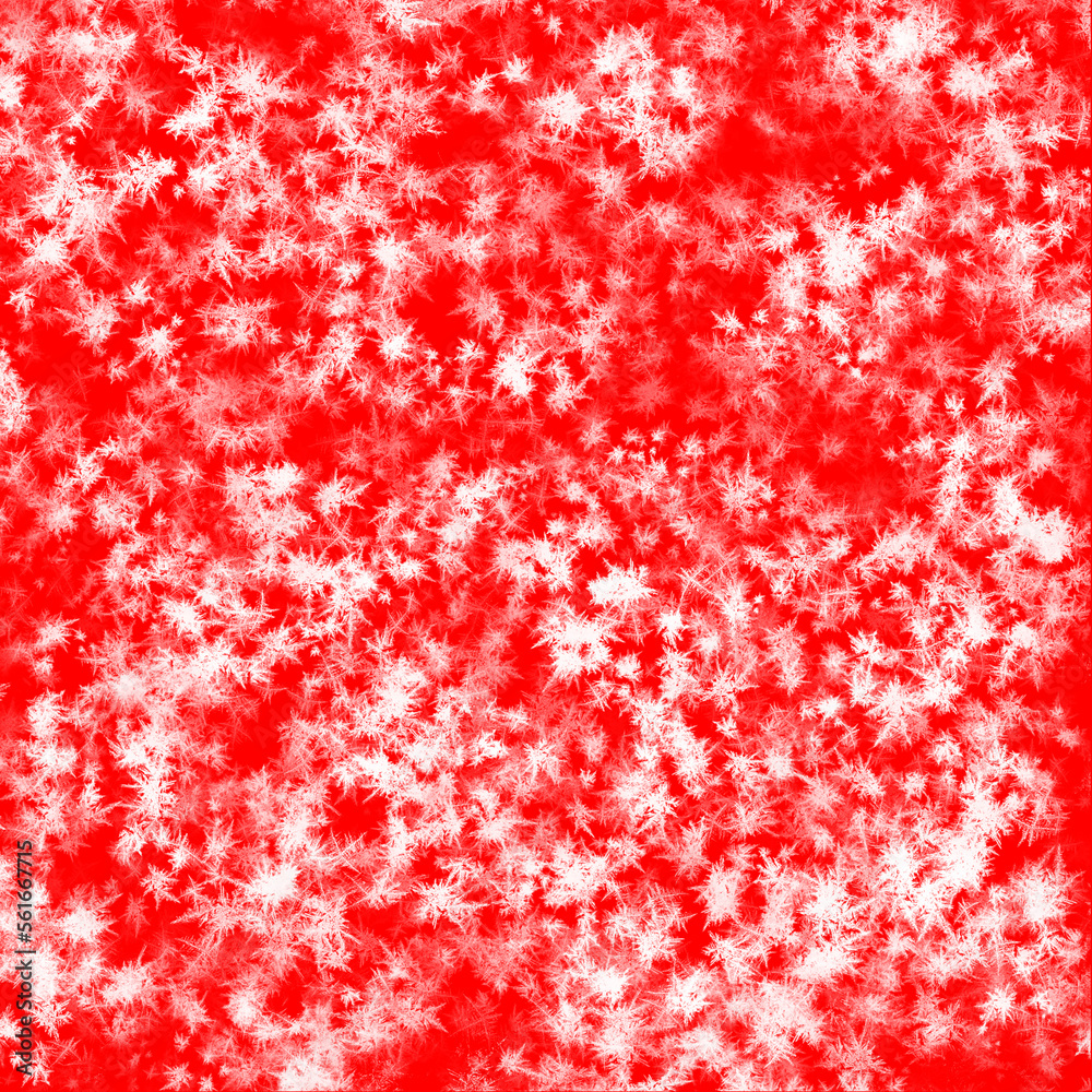 Snowfall overlay isolated in red background abstract. Royalty high-quality free stock photo of snow falls, Blizzard, snowflakes. Falling down real snowflakes heavy snow, for design Getting card