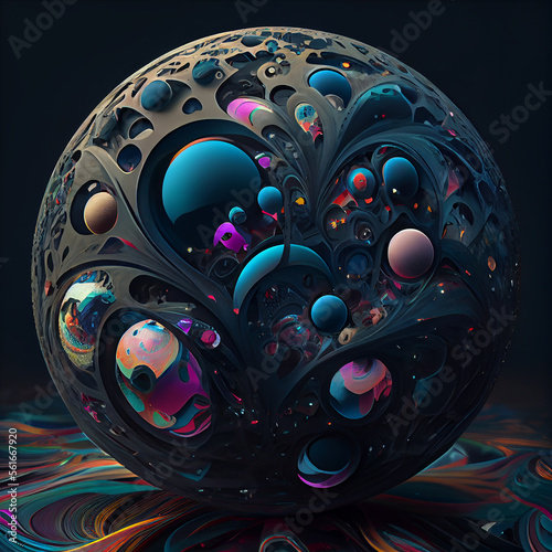 Psychedelic sphere