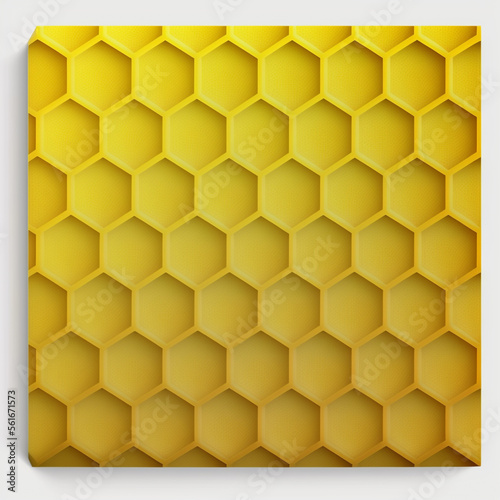 honeycomb isolated on white
