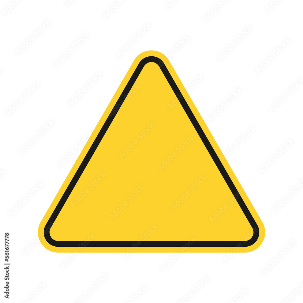 Triangle Icon Vector on white background. Flat and Trendy Sign Symbol Illustration. simple icon Triangle Icon Vector on white background. Flat and Trendy Sign Symbol Illustration. simple icon
