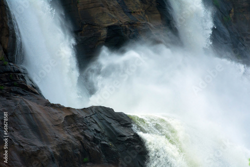 view of Athirappalli waterfalls
