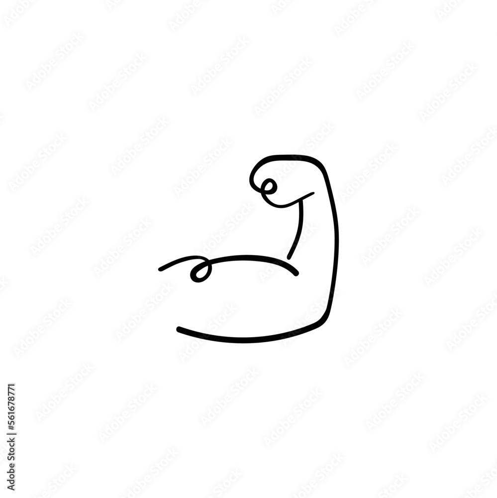 Fototapeta premium Flex Line Style Icon Design