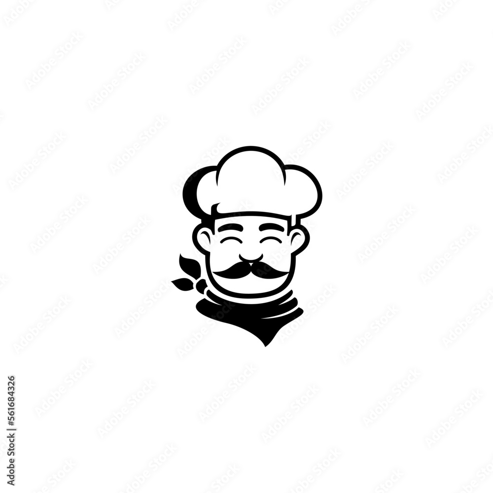 Chef Character Logo Design