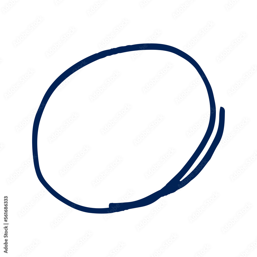 round line marker for highlight
