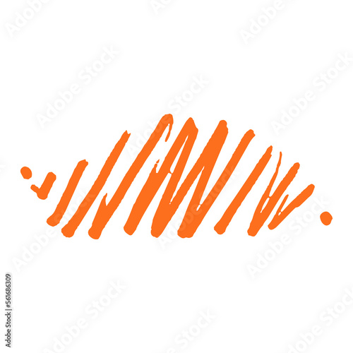 abstract scribble line art design