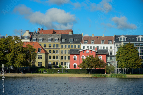 デンマークの首都コペンハーゲンの美しい風景