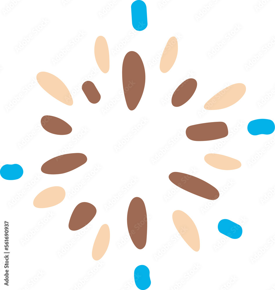blue and brown firework blue and brown firework