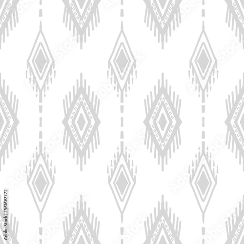 Ethnic pattern designs, ethnic pattern graphics, geometric shapes and flowers are used for weaving ,rug, wallpaper, clothing, wrap, batik, fabric, embroidery style illustration, Ethnic abstract ikat