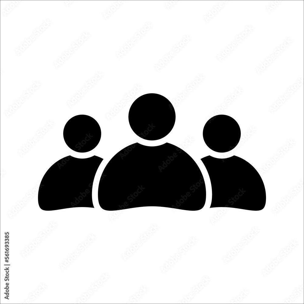 People Icon. work group symbol. Team sign. Vector. vector illustration People Icon. work group symbol. Team sign. Vector. vector illustration