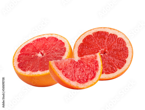 Grapefruit isolated on transparen png.