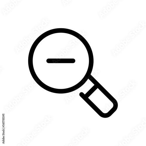 zoom out line icon