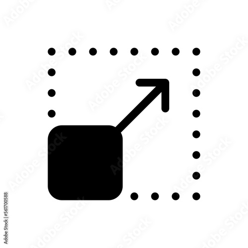 resize glyph icon