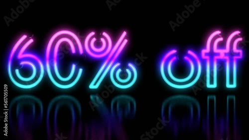 Neon Sign Animation  -60% off