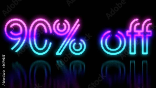 Neon Sign Animation  -90% off