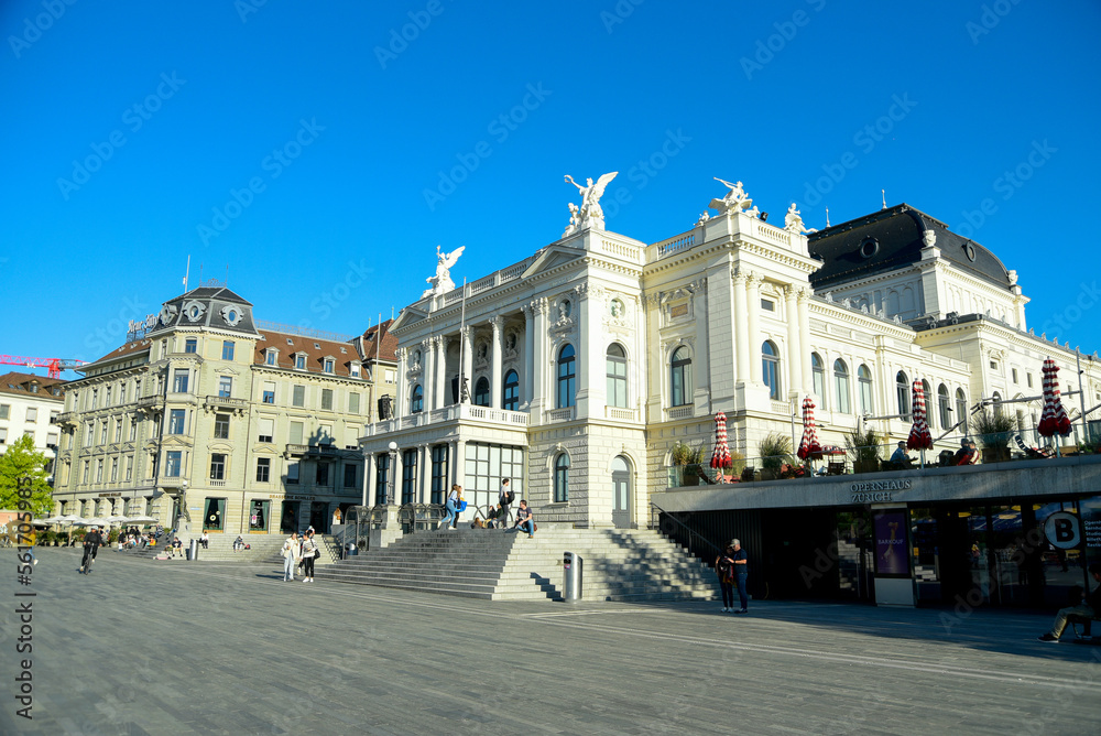 Obraz premium スイスチューリッヒの美しい風景