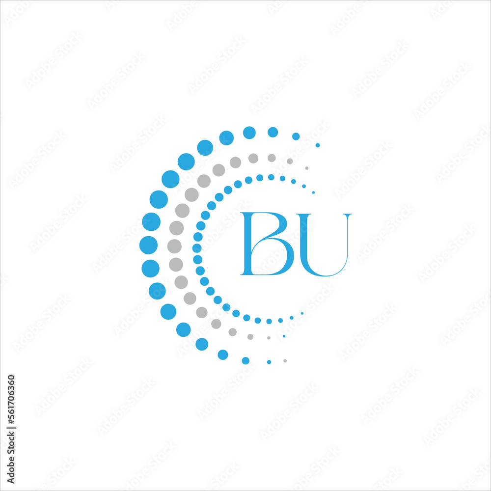 BU Abstract Halftone Logo Design. BU Motion Dot Logo Design Template Idea Vector Illustration.
BU Abstract Halftone Logo Design. BU Motion Dot Logo Design Template Idea Vector Illustration.
