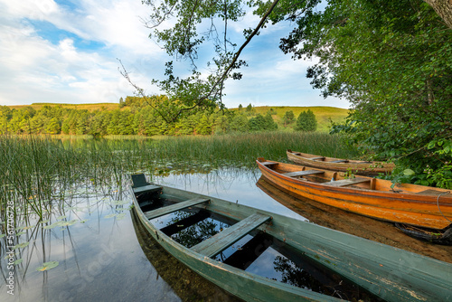 Fototapeta Naklejka Na Ścianę i Meble -  Beautiful summer day over the lake