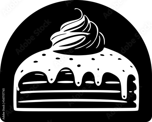 Attractive cake logo. It is ideal for any business in the confectionery or confectionery industry such as bakeries and pastry shops.
