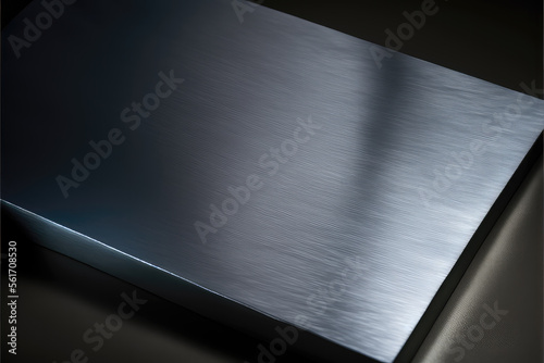 brushed aluminium