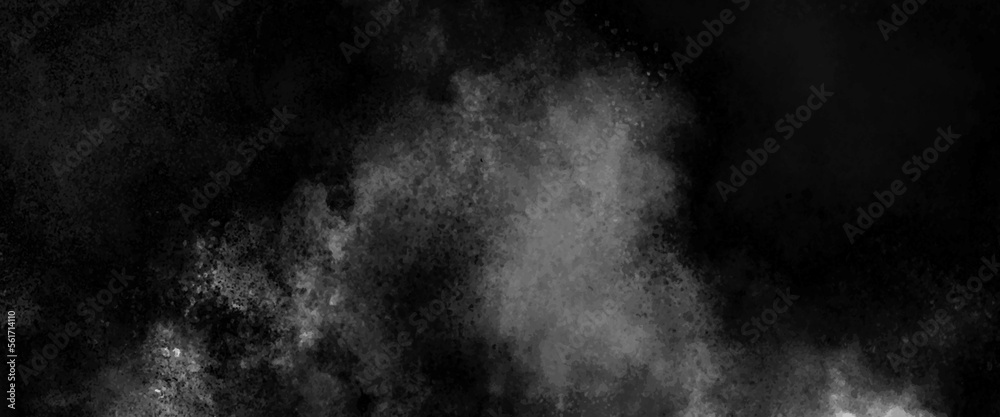 Abstract white dust explosion on a black background, freeze motion of white particles on black background. Powder explosion. Abstract dust overlay texture.