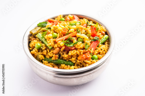 Bisi bele bath or bhath or huliyanna is a spicy, rice based dish from Karnataka, India