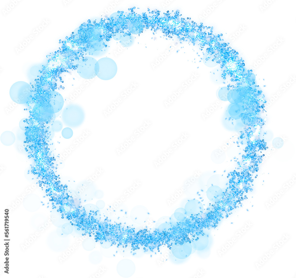 shiny rotation effect with blue splash shiny rotation effect with blue splash