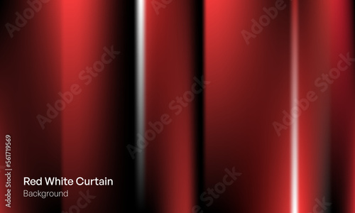 Theater cinema curtains vector illustration