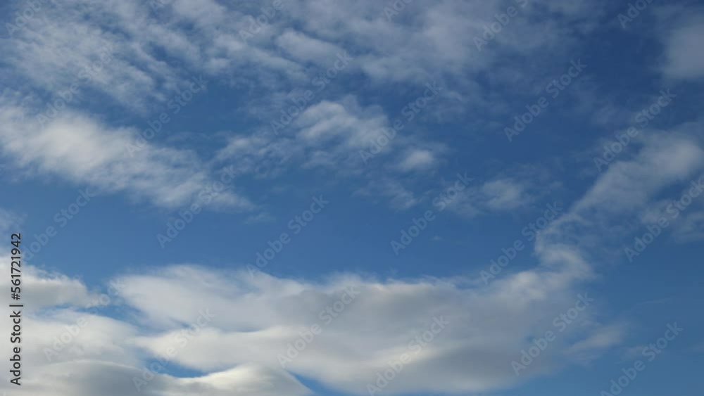 Cloud background, Blue sky with white clouds, natural background.