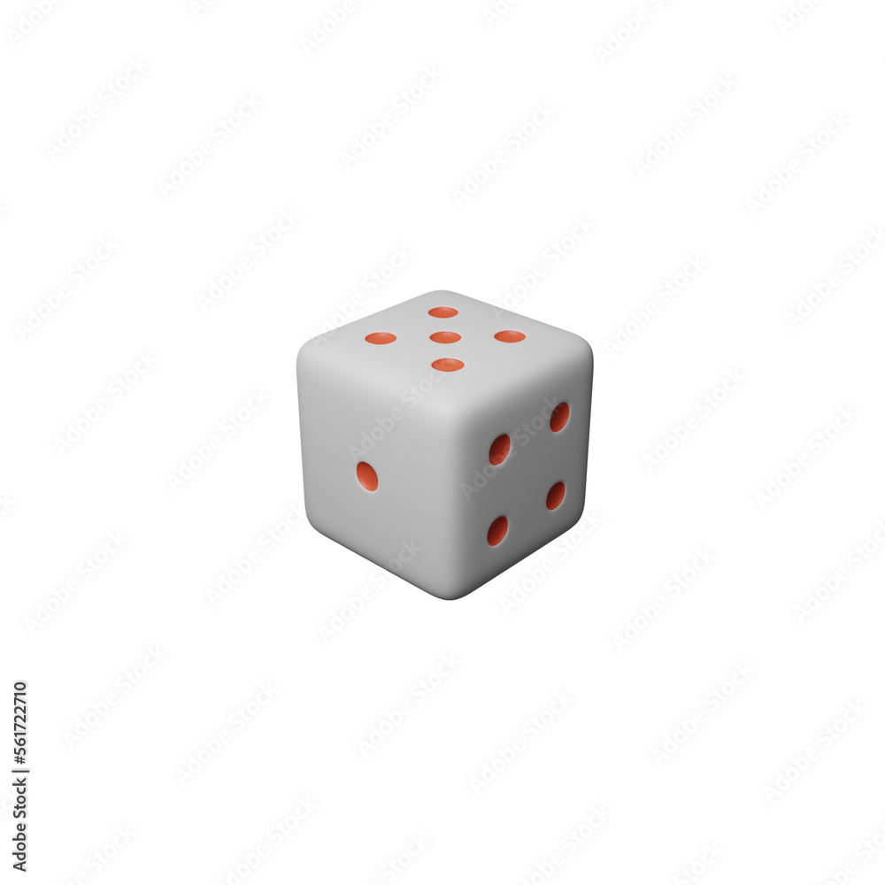 red dice isolated on white red dice isolated on white