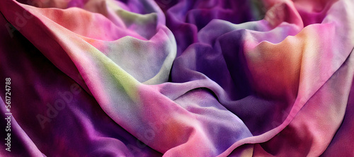 colorful brush tie dye cloth wave background