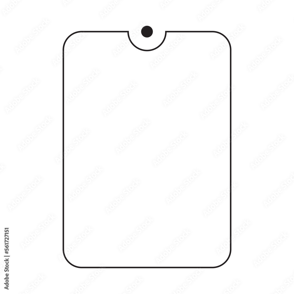 Monoline aesthetic frame blank paper clip Monoline aesthetic frame blank paper clip