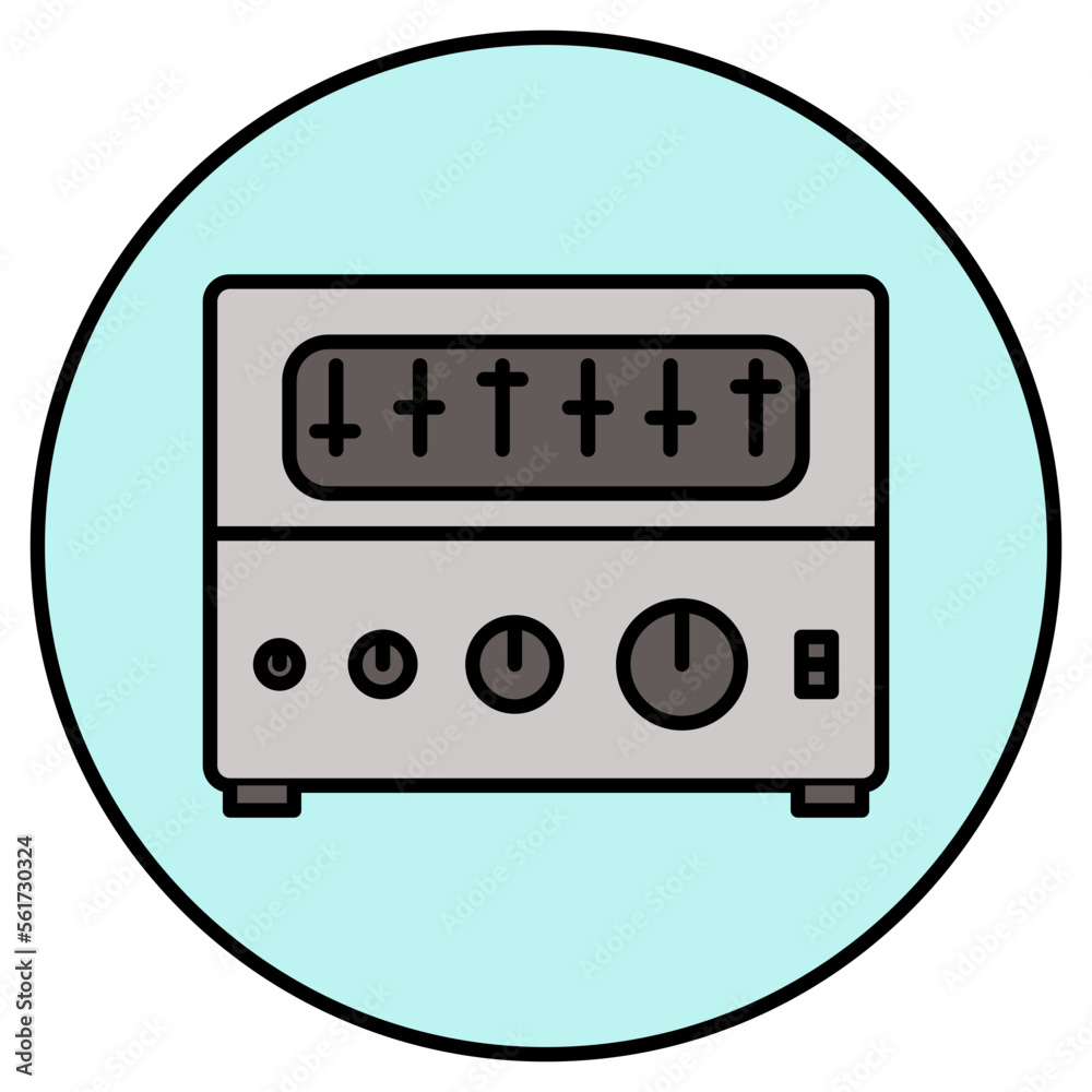 Fototapeta premium amp illustration