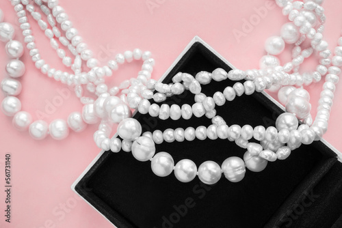 Pearls in a box