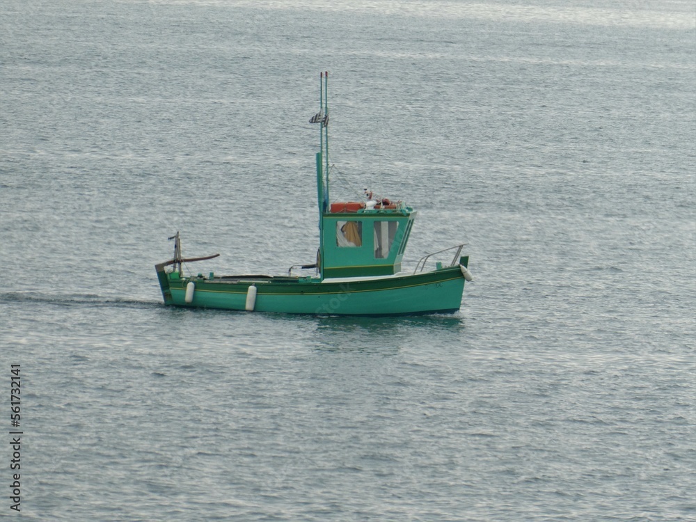 Petit bateau de pêche .