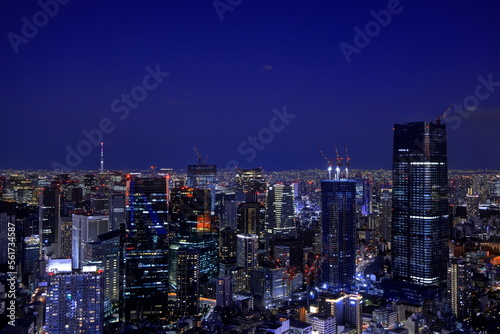 六本木ヒルズからの東京夜景 © T.Hasebe