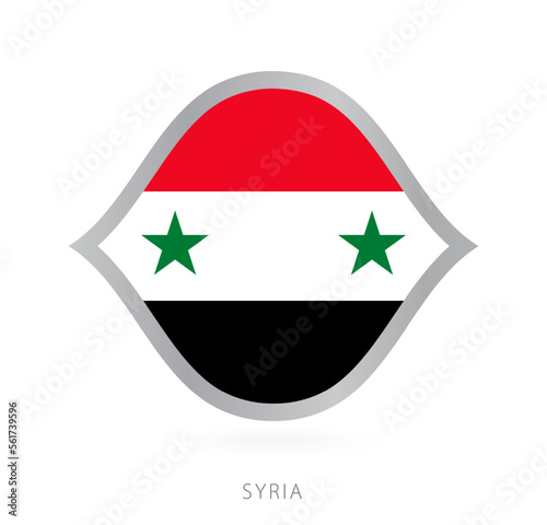 Syria national team flag in style for international basketball competitions. Free Download Syria national team flag in style for international basketball competitions. - GFXLoad