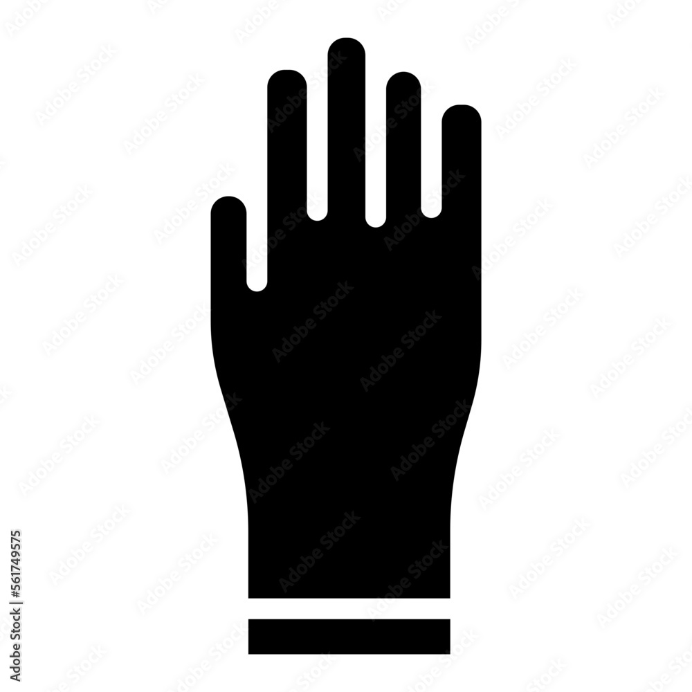 Obraz premium gloves icon