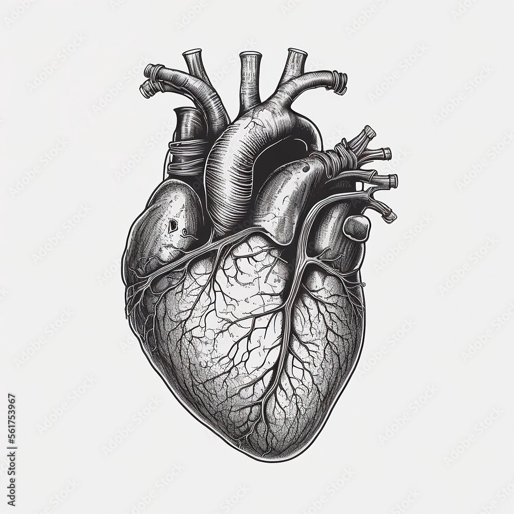 Diagram Heart Drawing Anatomy , human heart transparent background PNG  clipart | HiClipart