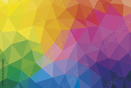 Abstract colorful geometric background.