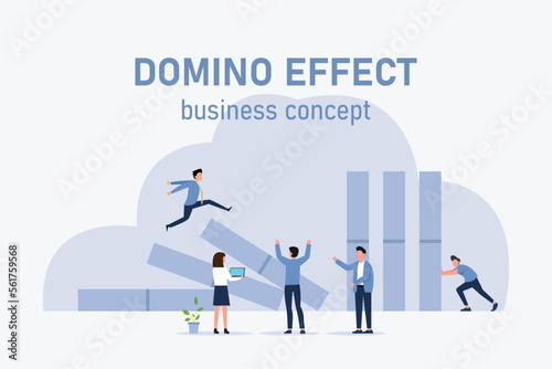 Concept of changes and actions that bring disruption or success 2d vector illustration concept for banner, website, illustration, landing page, flyer, etc